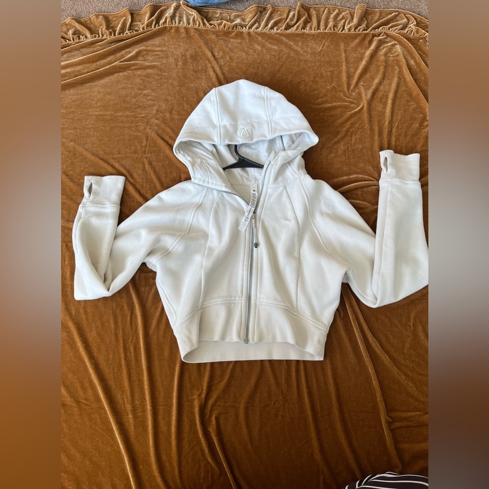 Lululemon Scuba Full-Zip Cropped Hoodie